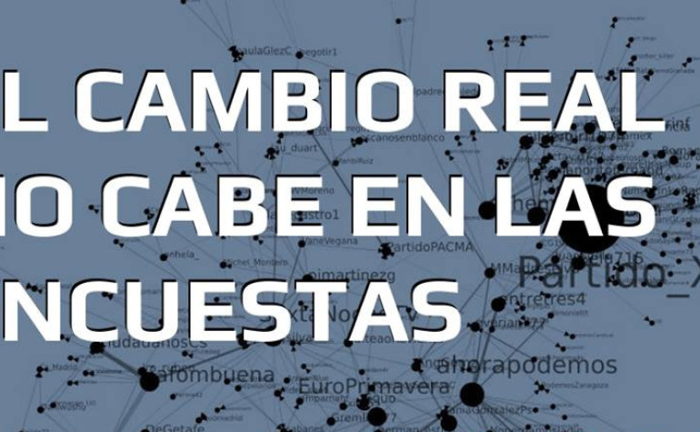 ¡Aquí estamos! El cambio real no cabe en las encuestas