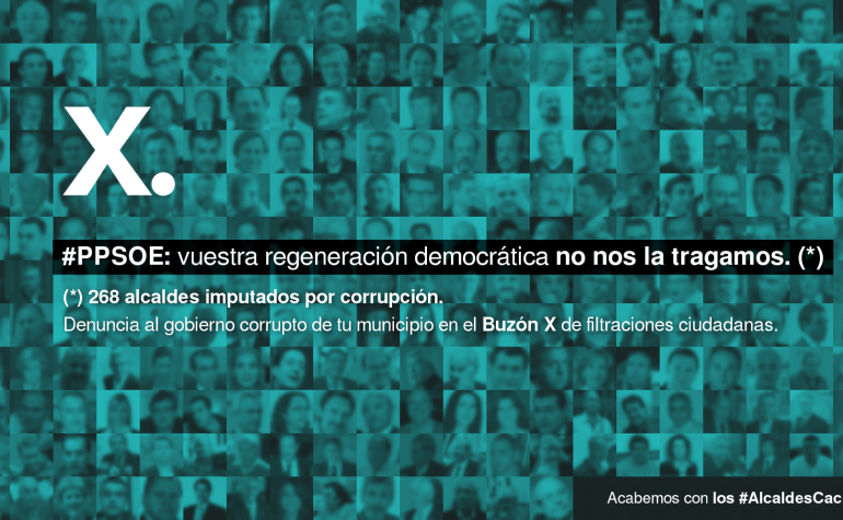 Invitamos a la ciudadanía a denunciar a #AlcaldesCaciques y gobiernos corruptos de sus municipios en el BuzónX de Filtraciones Ciudadanas