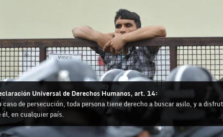 Ante la crisis de refugiados y la irresponsabilidad de nuestro gobierno